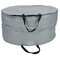 30" Dual Wreath Storage Bag Multi-Seasonal Gray Organizer with Handles